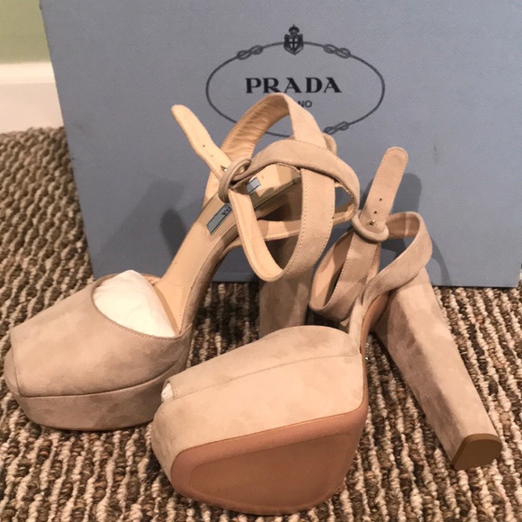 NIB Prada Calzature Donna Platform - Picture 4 of 7